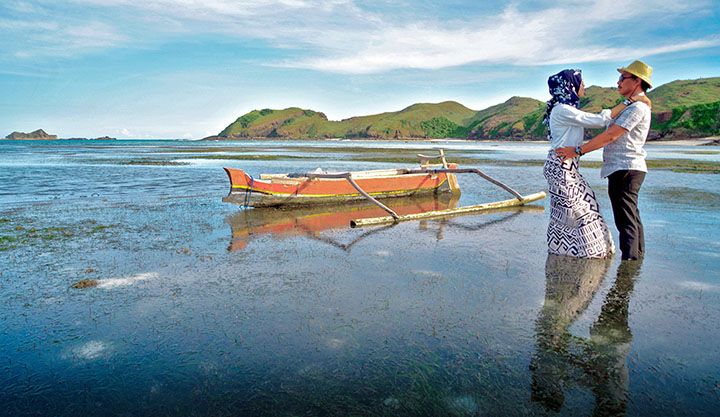 Pantai Tanjung Aan, Kuta, Lombok Tengah