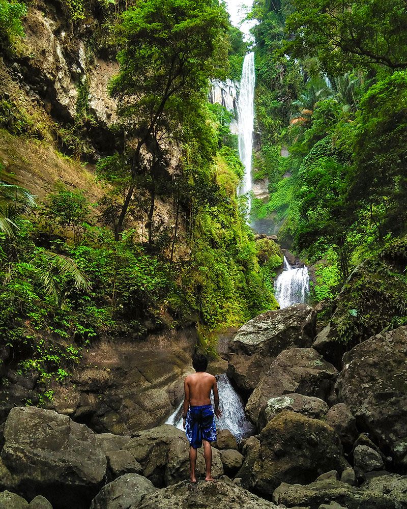 One Day Trip Agal Waterfall and Bungin Island